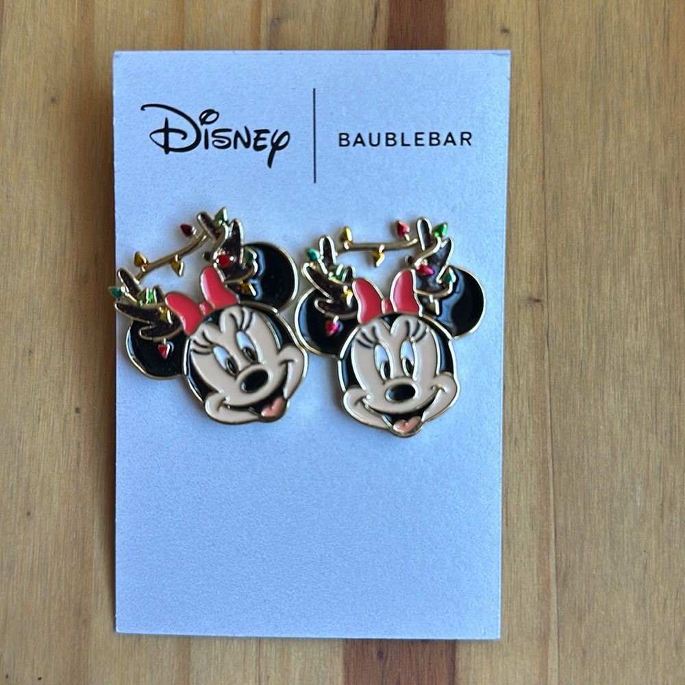 Disney Baublebar Minnie Earrings
